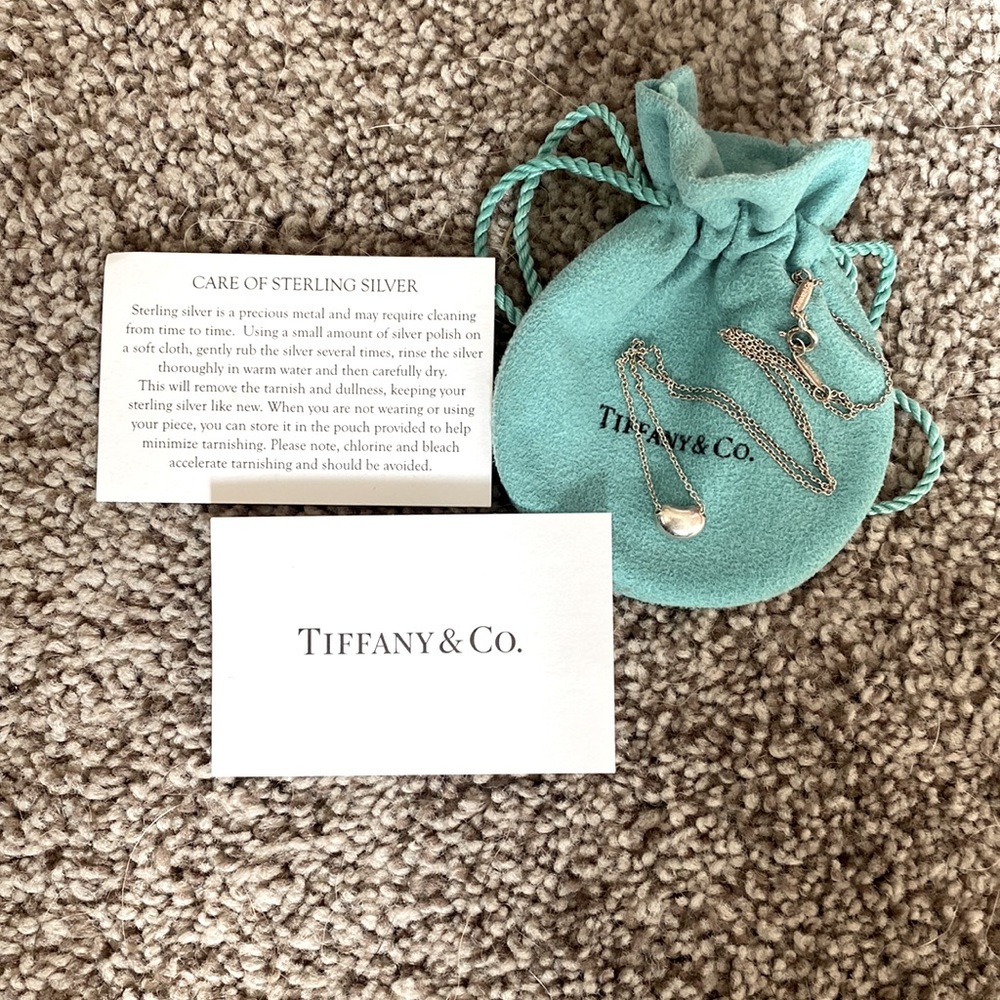 Authentic Tiffany and co. Bean necklace